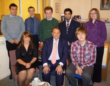 CF members at the afternoon tea with John Hayes MP.